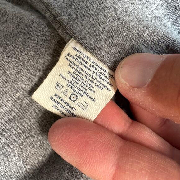 The NORMAL BRAND DANO Hooded Men's Vest, size Large, Green - Picture 10 of 14